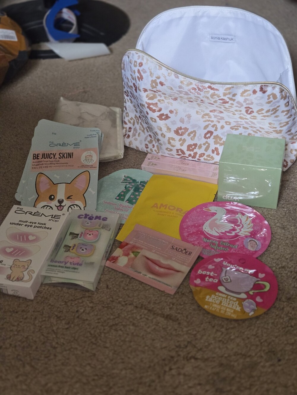 Self Care Beauty Bundle • K‑Beauty Masks • Lip Color • Spa Night Essential